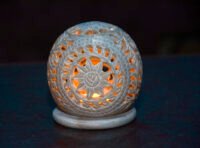 Big Flower Carved Ball