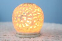 Big Flower Carved Ball