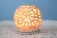 Big Flower Carved Ball
