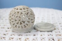 Big Flower Carved Ball
